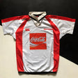Coca Cola Red Sparks Sevens Rugby Team Jersey Match Worn 2007 Large Underdog Rugby - The Tier 2 Rugby Shop 