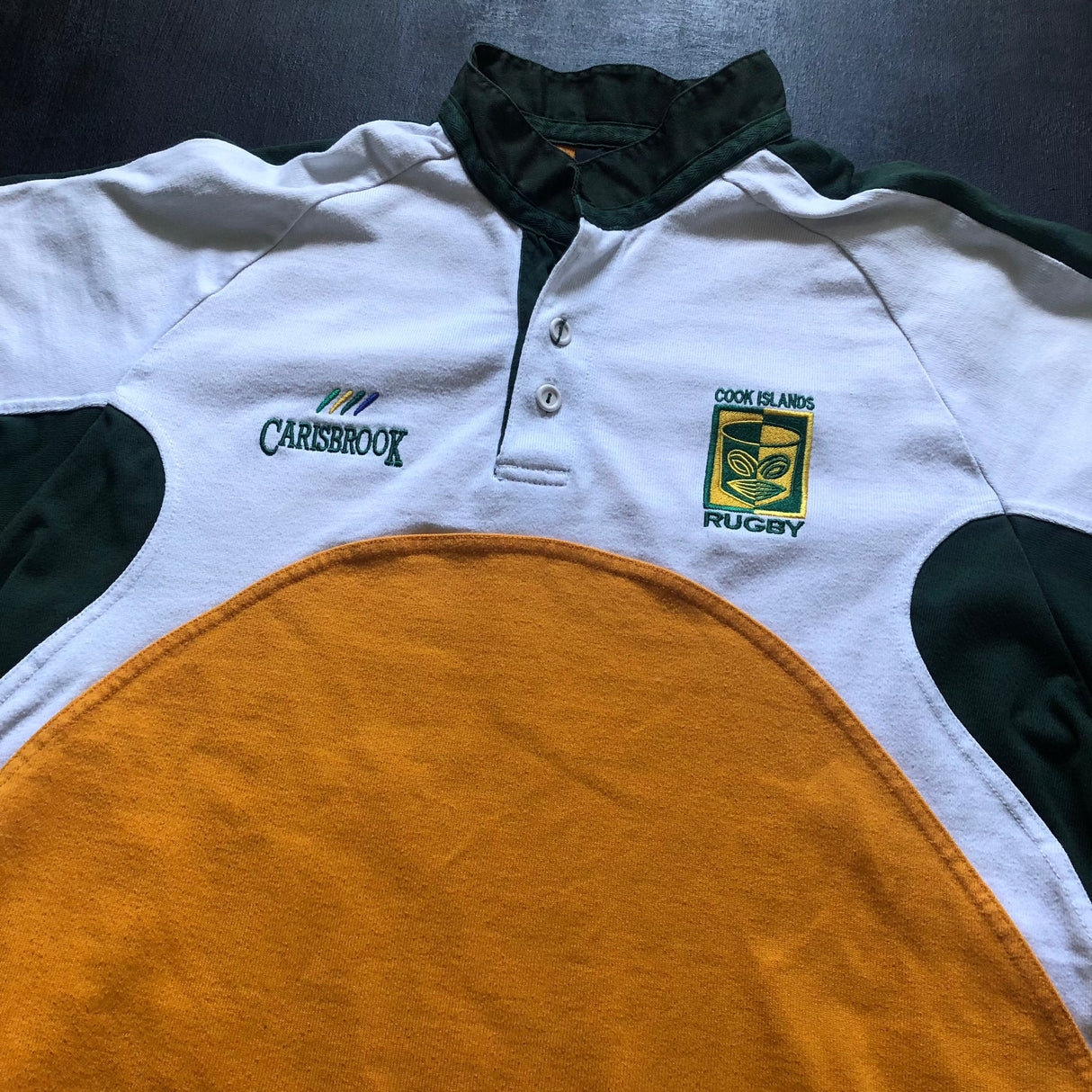 Cook Islands National Rugby Team Jersey 2004 Large Underdog Rugby - The Tier 2 Rugby Shop 