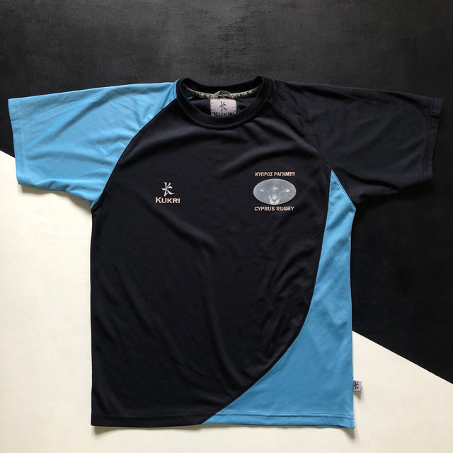 Cyprus National Rugby Team Training Tee Medium Underdog Rugby - The Tier 2 Rugby Shop 
