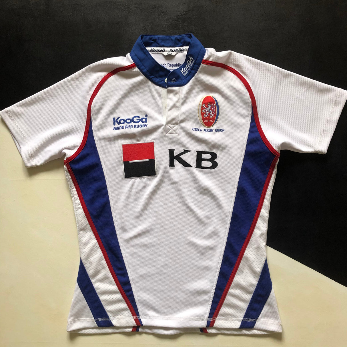 Czech Republic National Rugby Team Jersey 2006 Large Underdog Rugby - The Tier 2 Rugby Shop 