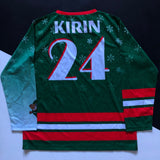 DynaBoars Rugby Team Ice Hockey Style Fan Jersey Christmas Edition Large Underdog Rugby - The Tier 2 Rugby Shop 