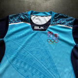 Fiji National Rugby Sevens Team Jersey 2016 Olympics Away Large Underdog Rugby - The Tier 2 Rugby Shop 