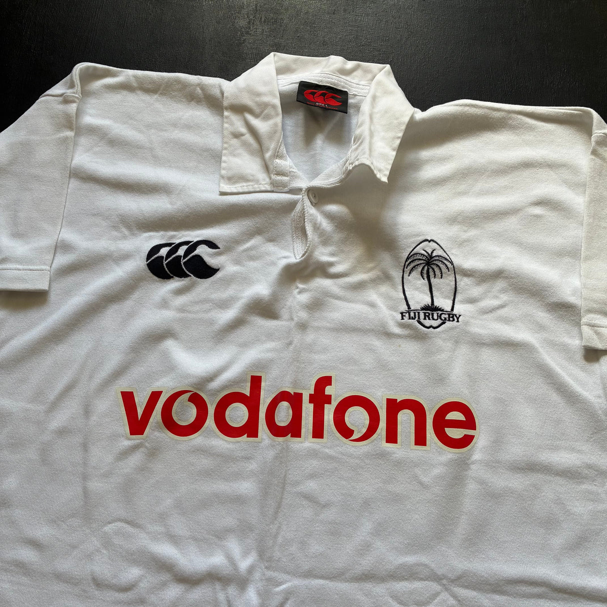 Fiji National Rugby Team Jersey 2002 Large Underdog Rugby - The Tier 2 Rugby Shop 