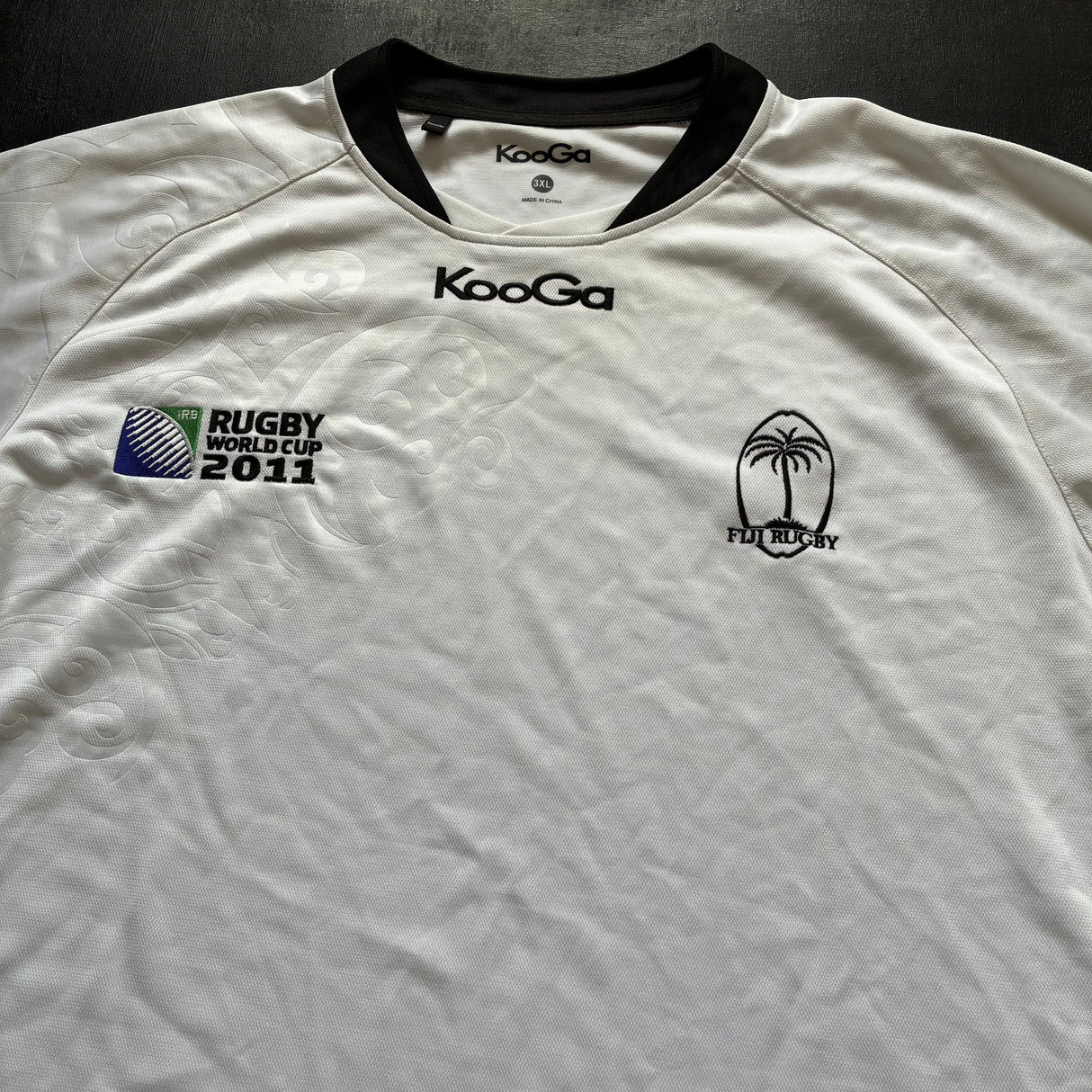 Fiji National Rugby Team Jersey 2011 Rugby World Cup 3XL Underdog Rugby - The Tier 2 Rugby Shop 