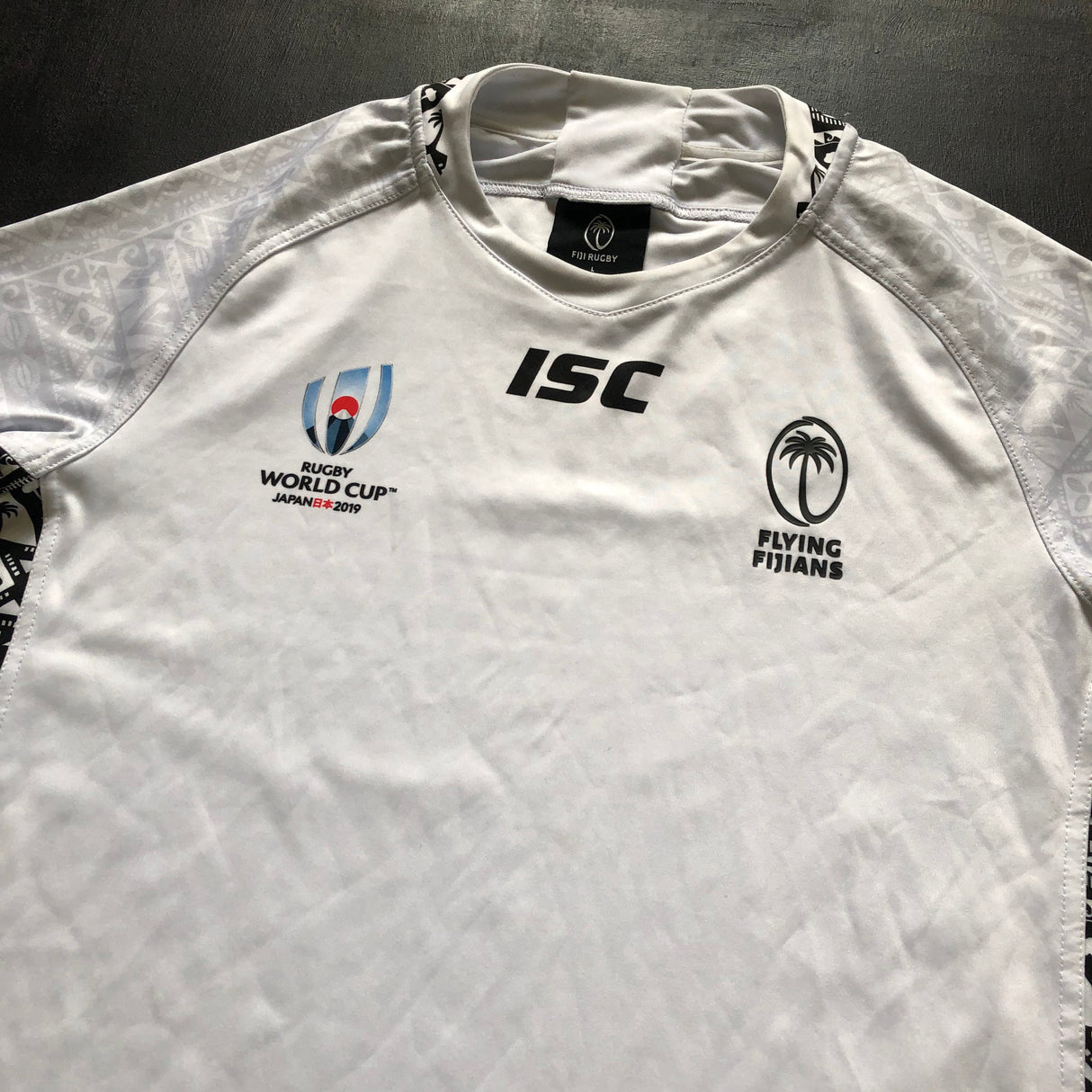 Fiji National Rugby Team Jersey 2019 Rugby World Cup Large Underdog Rugby - The Tier 2 Rugby Shop 