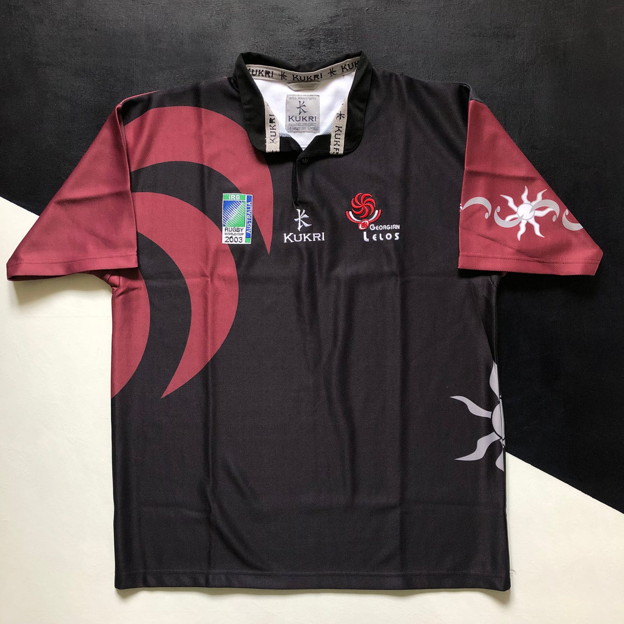 Georgia National Rugby Team Jersey 2003 Rugby World Cup XL Underdog Rugby - The Tier 2 Rugby Shop 