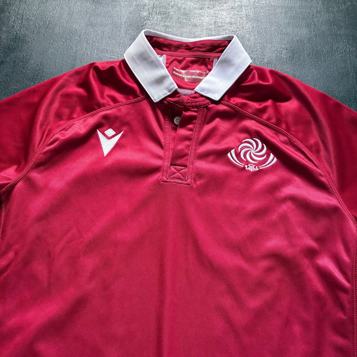Georgia National Rugby Team Jersey 2022/23 Medium Underdog Rugby - The Tier 2 Rugby Shop 