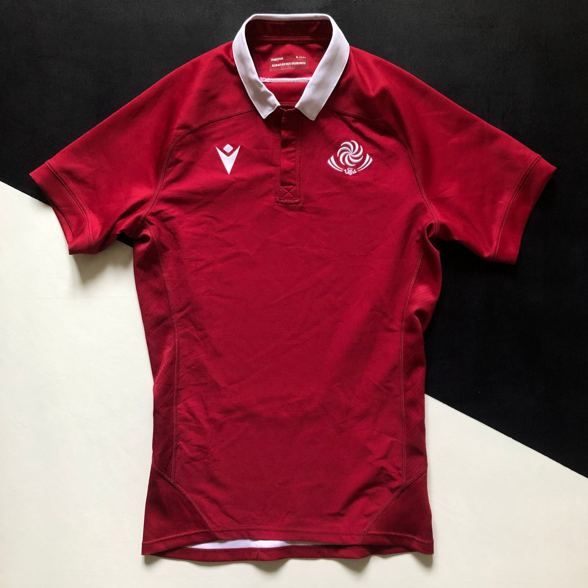 Georgia National Rugby Team Jersey 2022/23 Player Issue XL Underdog Rugby - The Tier 2 Rugby Shop 