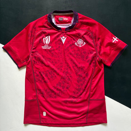 Georgia National Rugby Team Jersey 2023 Medium Underdog Rugby - The Tier 2 Rugby Shop 