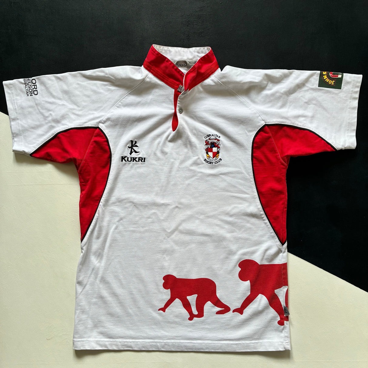 Gibraltar National Rugby Team Jersey 2010 Medium Underdog Rugby - The Tier 2 Rugby Shop 