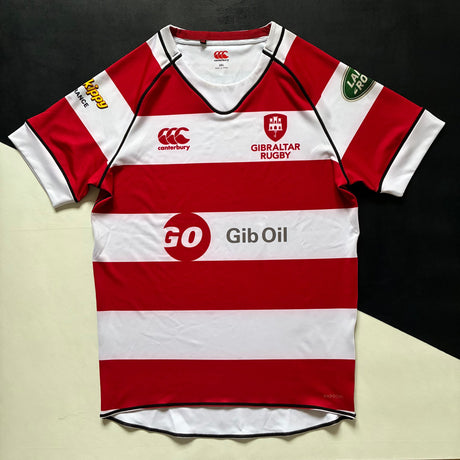 Gibraltar National Rugby Team Jersey 2022 Player Issue 2XL Underdog Rugby - The Tier 2 Rugby Shop 