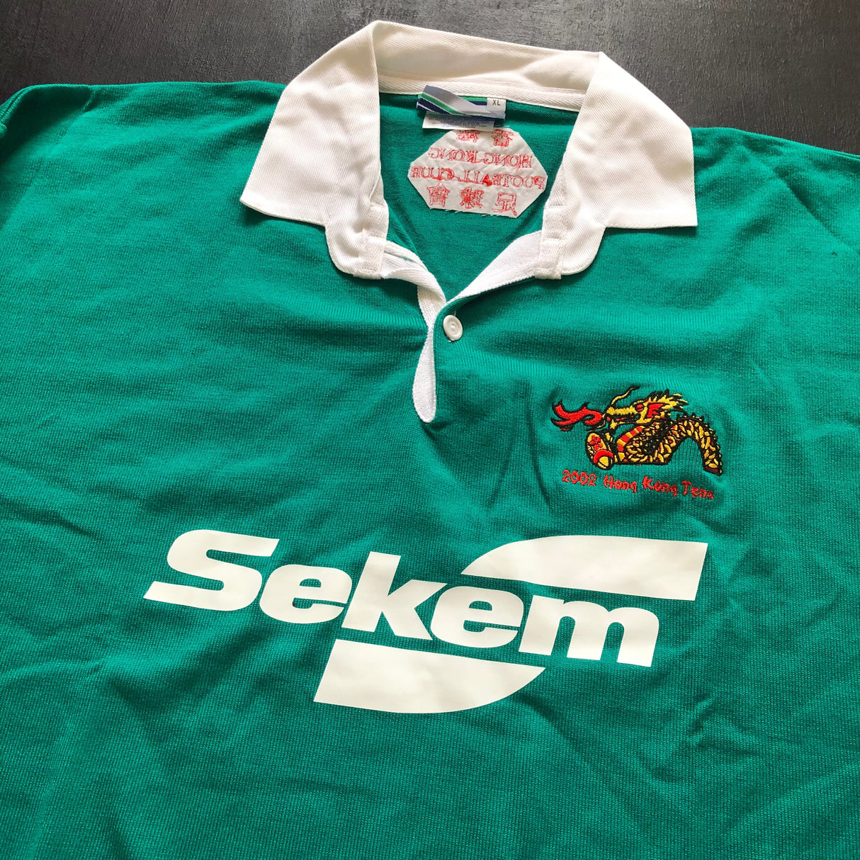HKFC Rugby Team Training Jersey 2002 XL Underdog Rugby - The Tier 2 Rugby Shop 