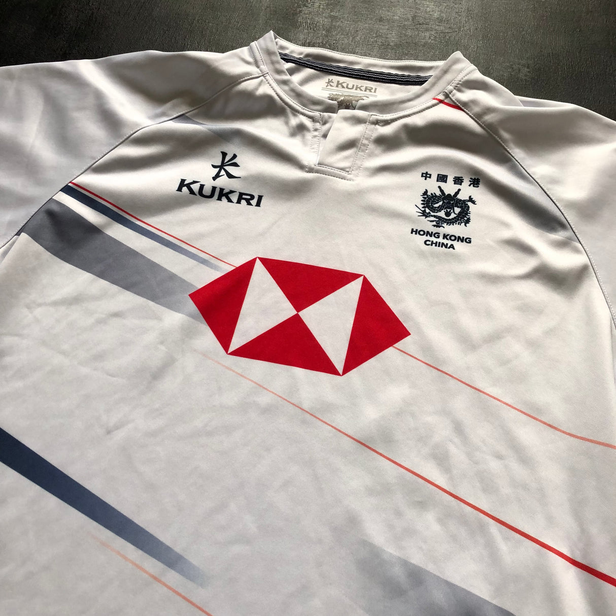 Hong Kong National Rugby Sevens Team Jersey 2023 XL Underdog Rugby - The Tier 2 Rugby Shop 