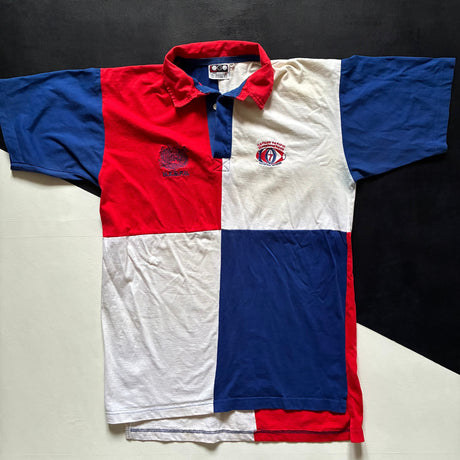 Hong Kong National Rugby Sevens Team Supporters Jersey 1991 XL Underdog Rugby - The Tier 2 Rugby Shop 