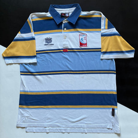 Hong Kong National Rugby Sevens Team Supporters Jersey 1999/2000 2XL Underdog Rugby - The Tier 2 Rugby Shop 