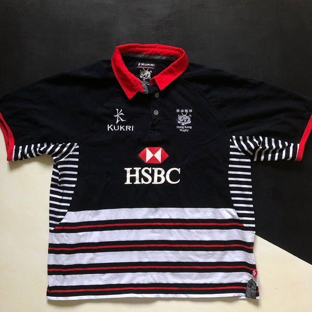 Hong Kong National Rugby Sevens Team Supporters Jersey 2017 3XL Underdog Rugby - The Tier 2 Rugby Shop 