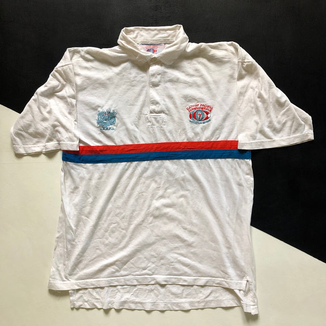 Hong Kong National Rugby Team Jersey 1980's Large Underdog Rugby - The Tier 2 Rugby Shop 