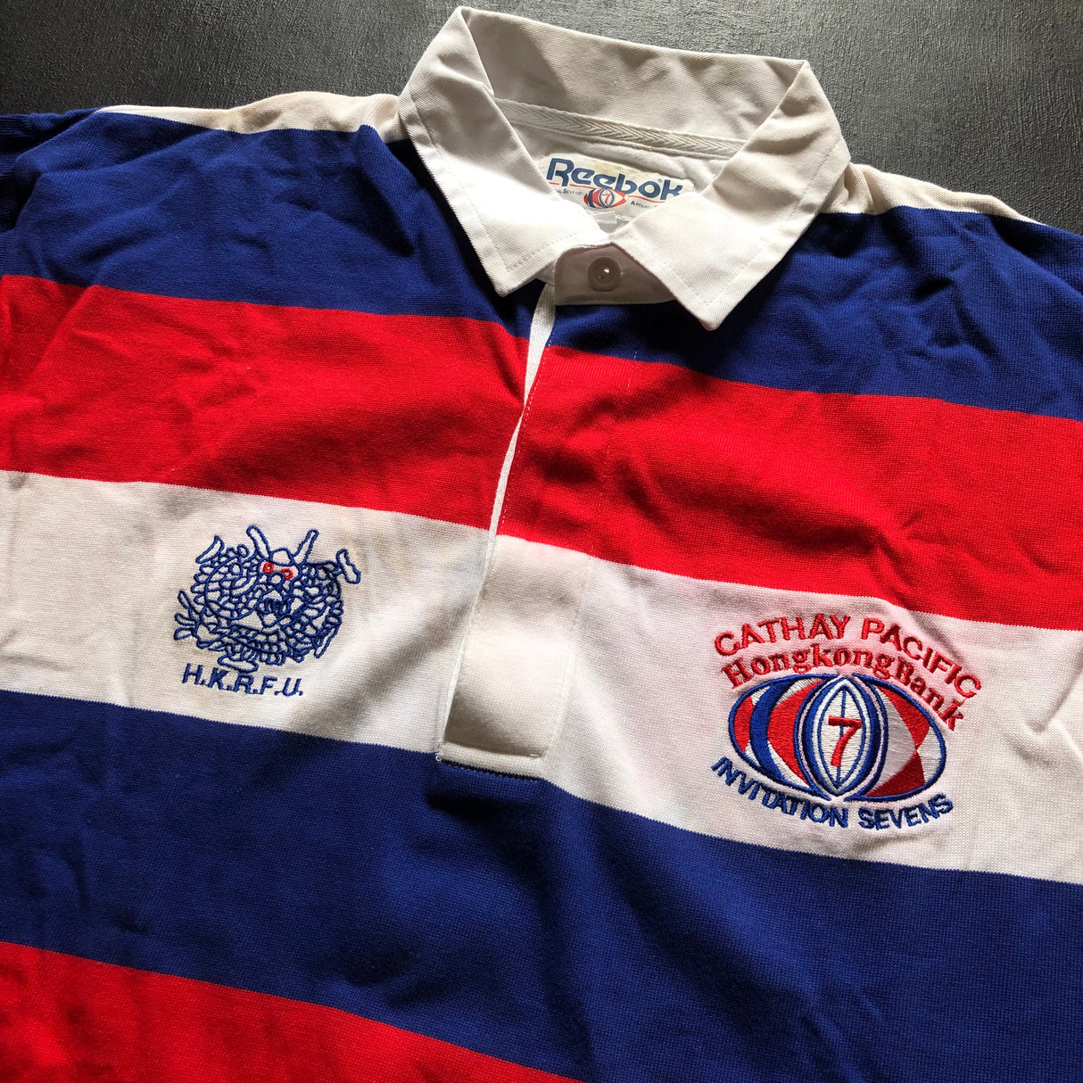 Hong Kong National Rugby Team Jersey 1990 Large Underdog Rugby - The Tier 2 Rugby Shop 