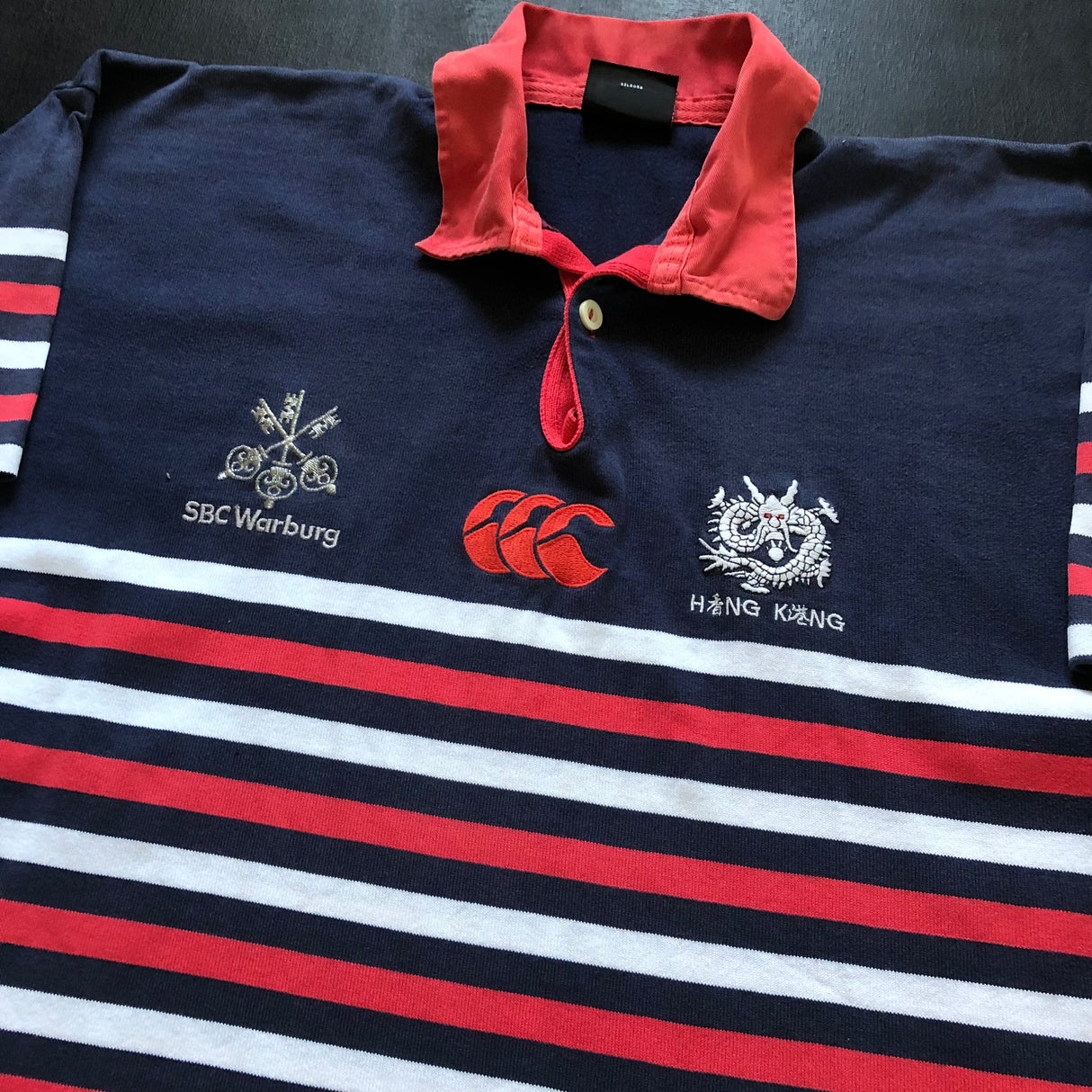 Hong Kong National Rugby Team Jersey 1996/97 Large Underdog Rugby - The Tier 2 Rugby Shop 