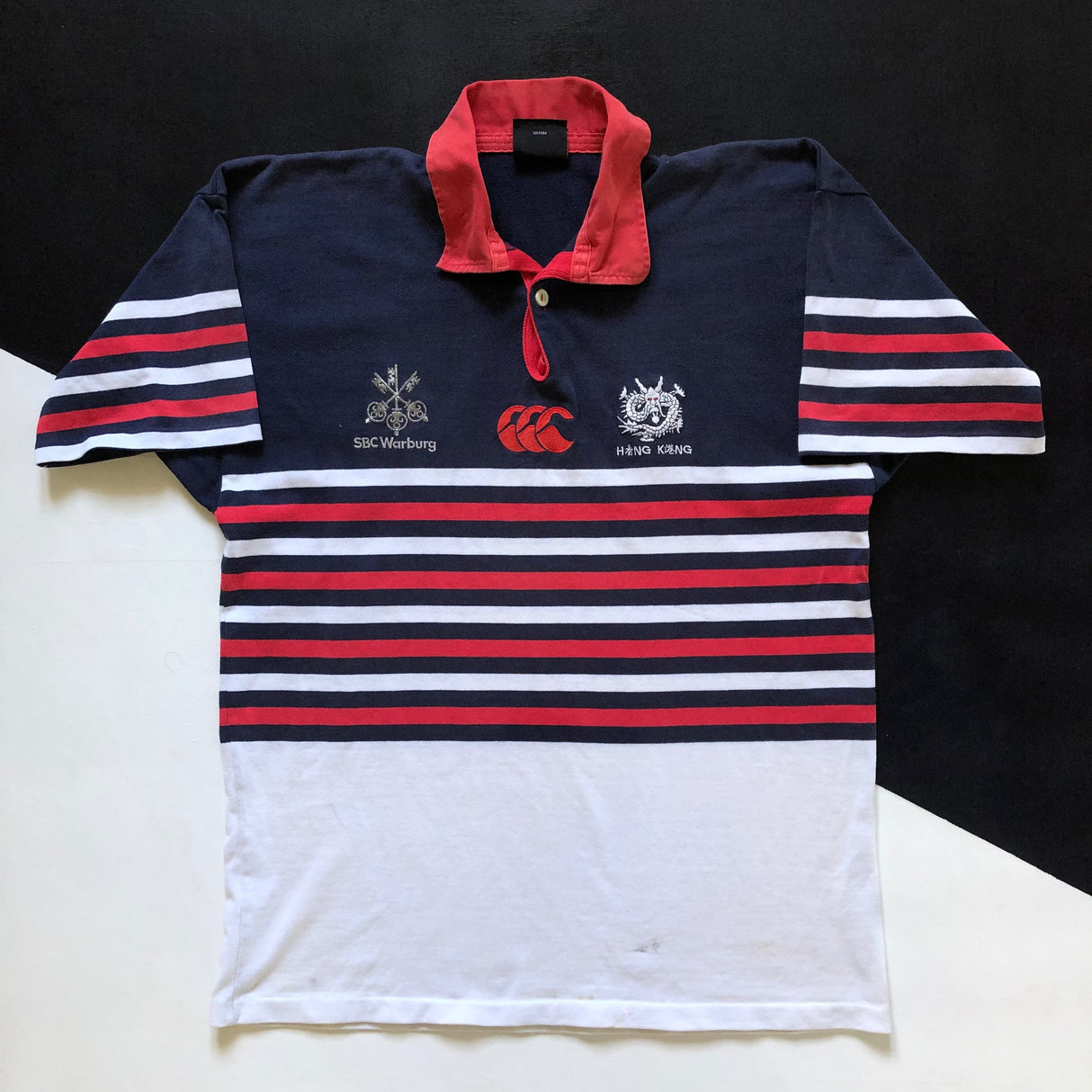 Hong Kong National Rugby Team Jersey 1996/97 Large Underdog Rugby - The Tier 2 Rugby Shop 