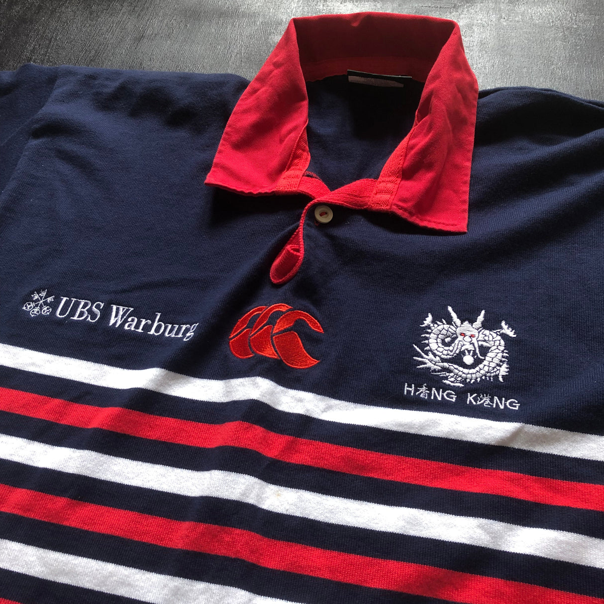 Hong Kong National Rugby Team Jersey 1997 Large Underdog Rugby - The Tier 2 Rugby Shop 