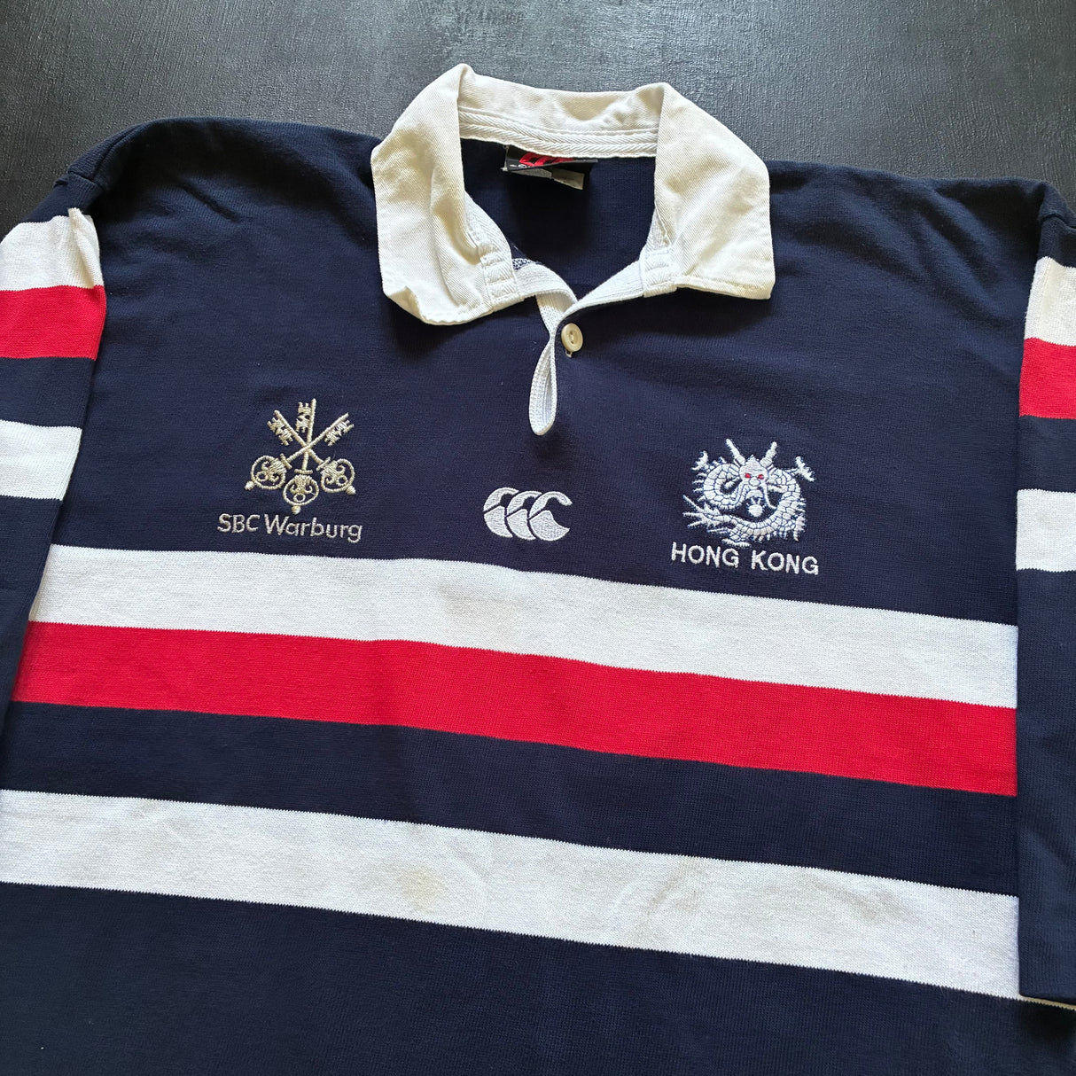 Hong Kong National Rugby Team Jersey 1997 Match Issue Medium Underdog Rugby - The Tier 2 Rugby Shop 
