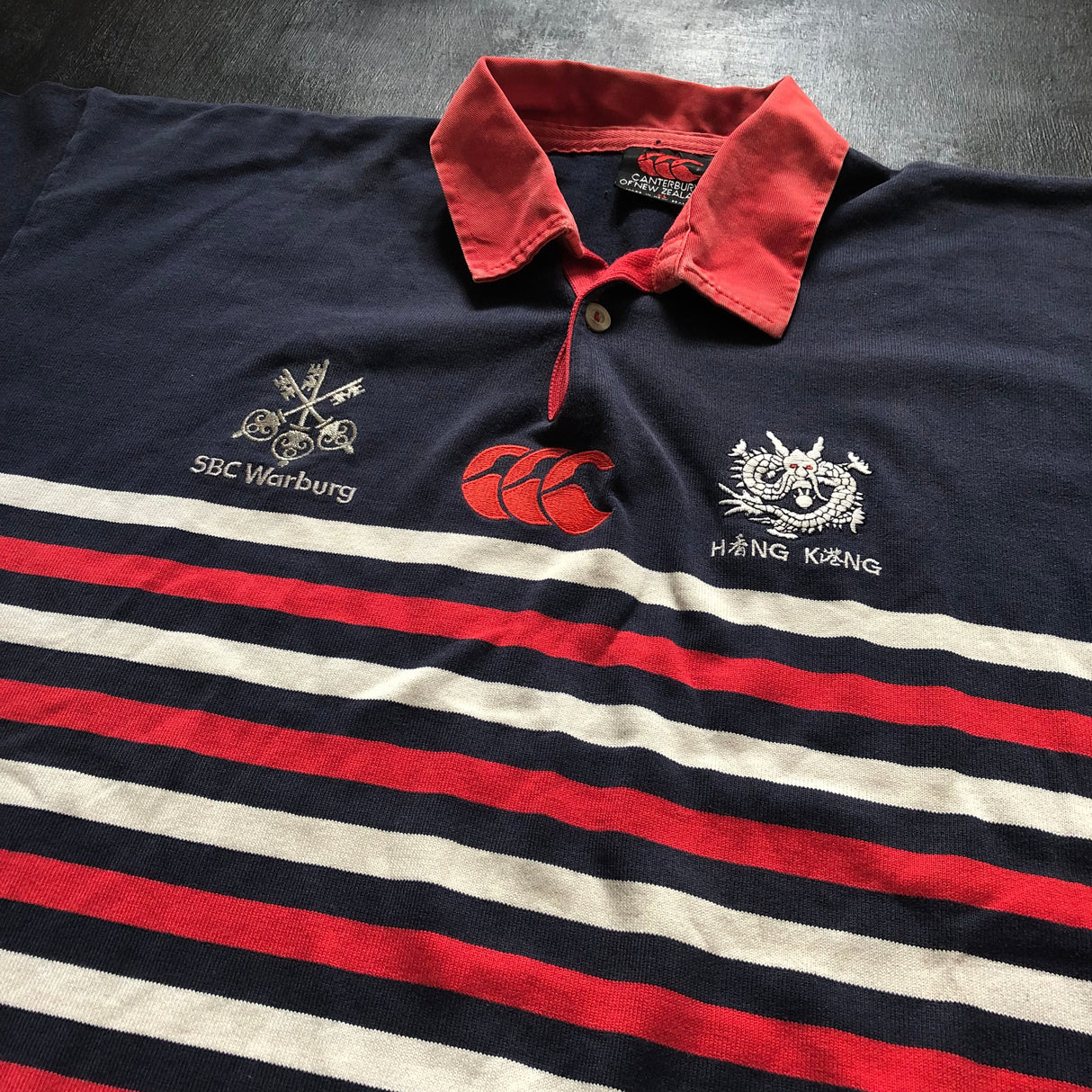 Hong Kong National Rugby Team Jersey 1998 XL Underdog Rugby - The Tier 2 Rugby Shop 