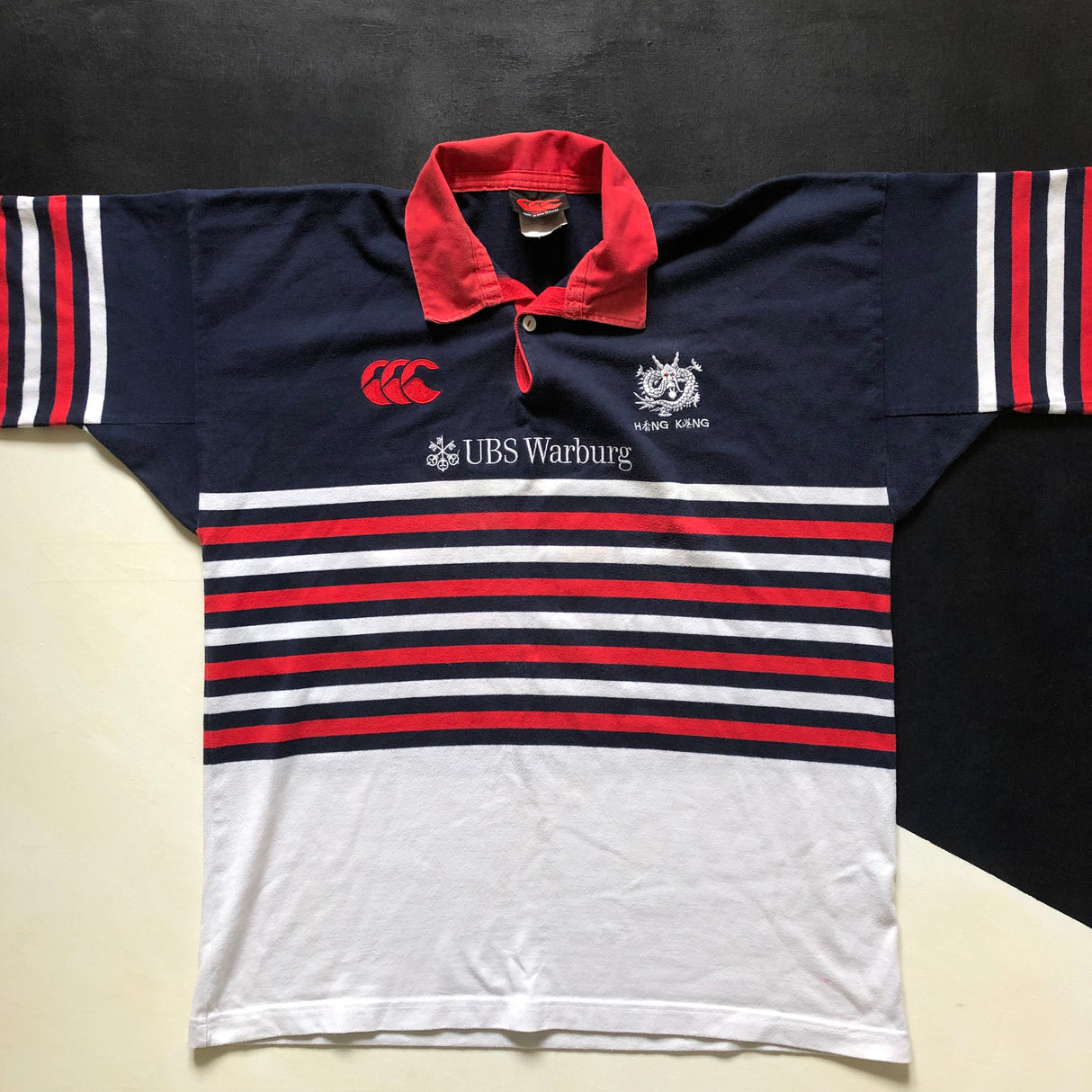 Hong Kong National Rugby Team Jersey 2002/03 XL Underdog Rugby - The Tier 2 Rugby Shop 