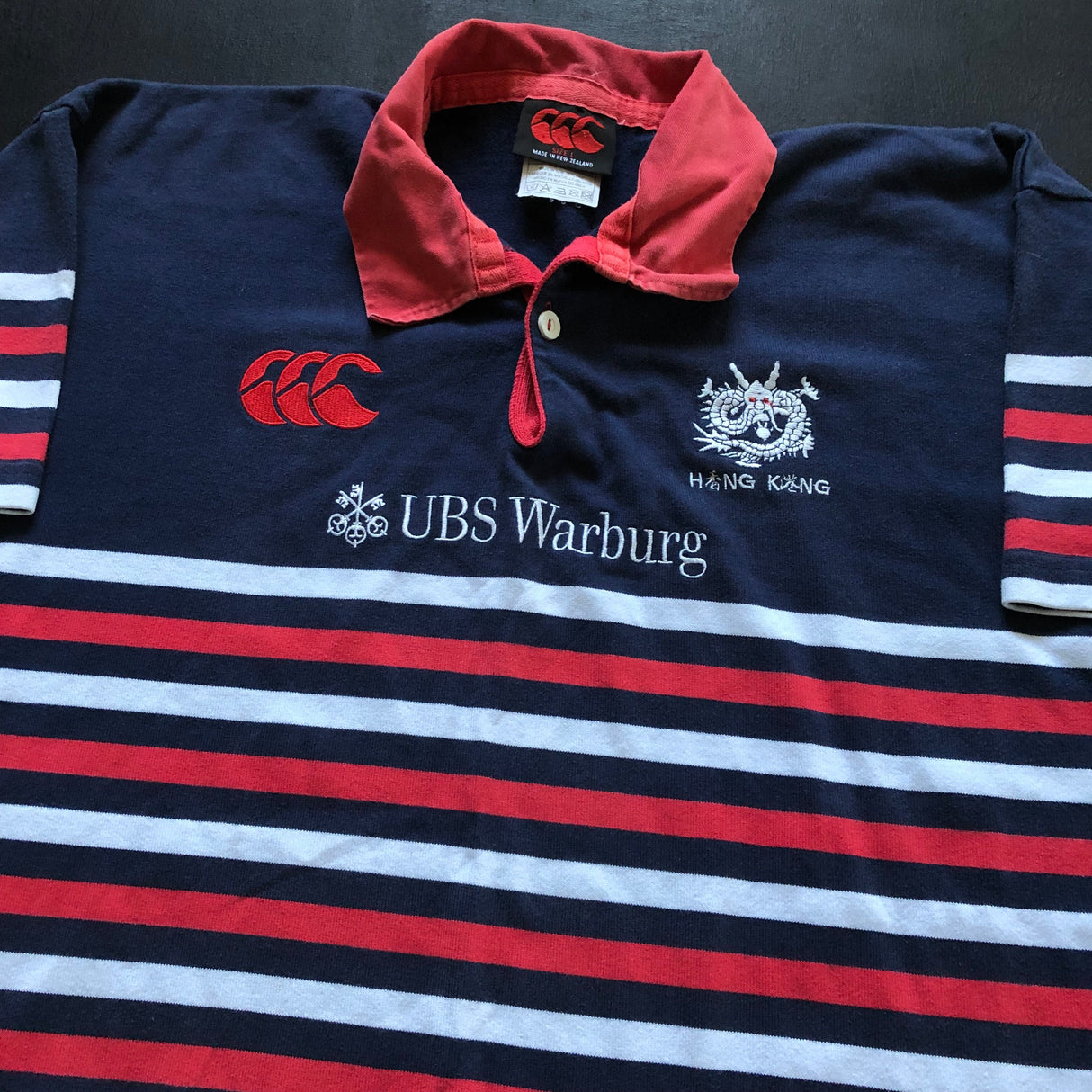 Hong Kong National Rugby Team Jersey 2002/2003 Large Underdog Rugby - The Tier 2 Rugby Shop 
