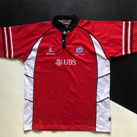 Hong Kong National Rugby Team Jersey 2006/08 Away XL Underdog Rugby - The Tier 2 Rugby Shop 