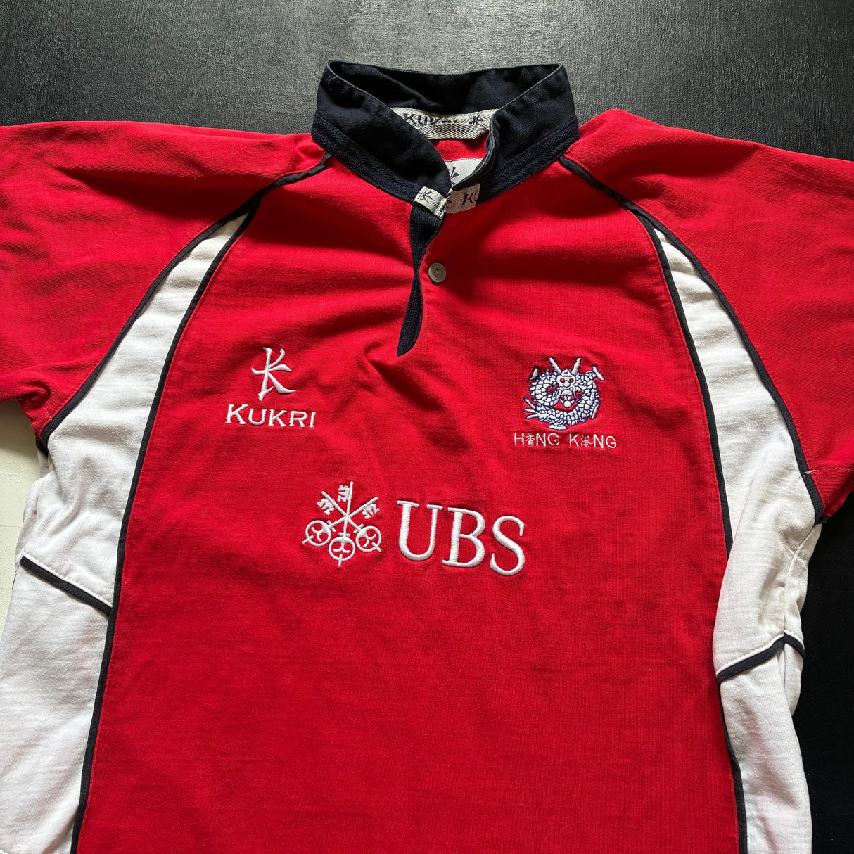 Hong Kong National Rugby Team Jersey 2006/2008 Away Medium Underdog Rugby - The Tier 2 Rugby Shop 