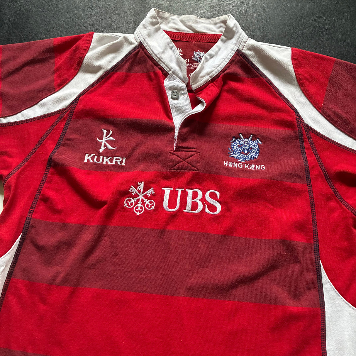 Hong Kong National Rugby Team Jersey 2009 Medium Underdog Rugby - The Tier 2 Rugby Shop 