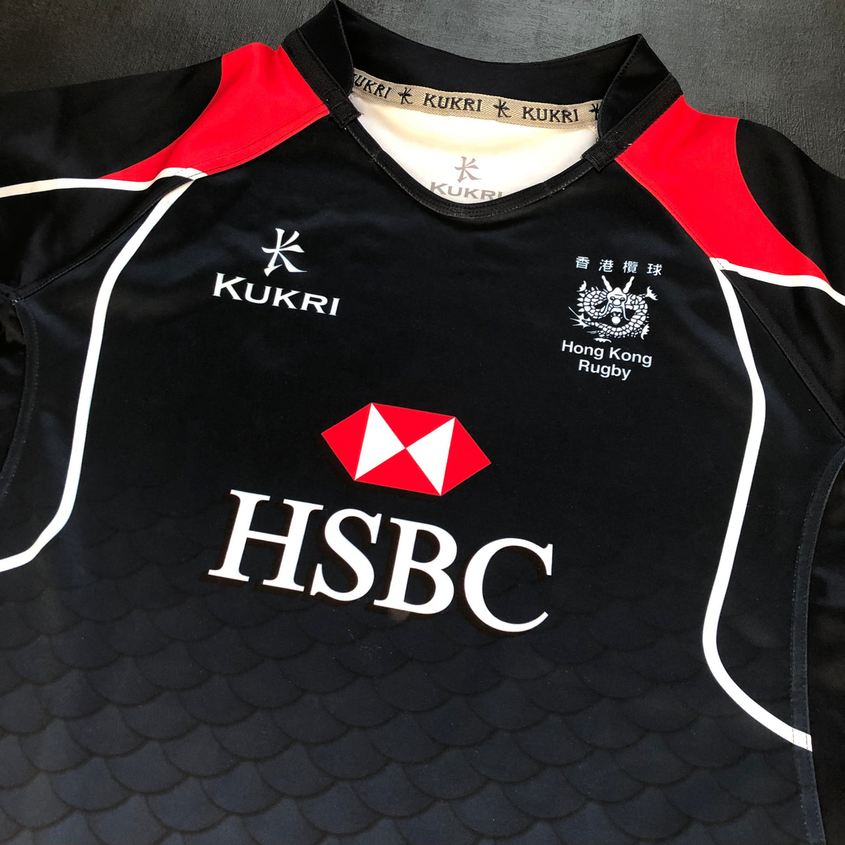 Hong Kong National Rugby Team Jersey 2016/17 Player Issue 3XL Underdog Rugby - The Tier 2 Rugby Shop 