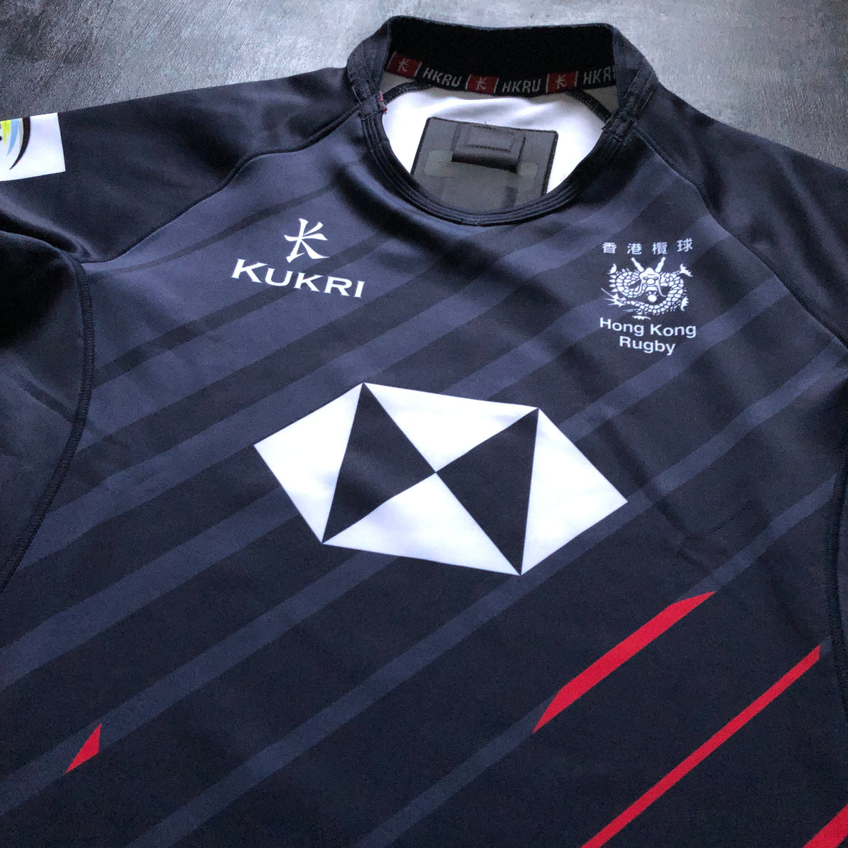 Hong Kong National Rugby Team Jersey 2022 Match Worn XL Underdog Rugby - The Tier 2 Rugby Shop 