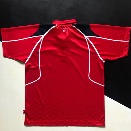 Hong Kong National Rugby Team Supporters Jersey 2016/17 Away Large BNWT Underdog Rugby - The Tier 2 Rugby Shop 