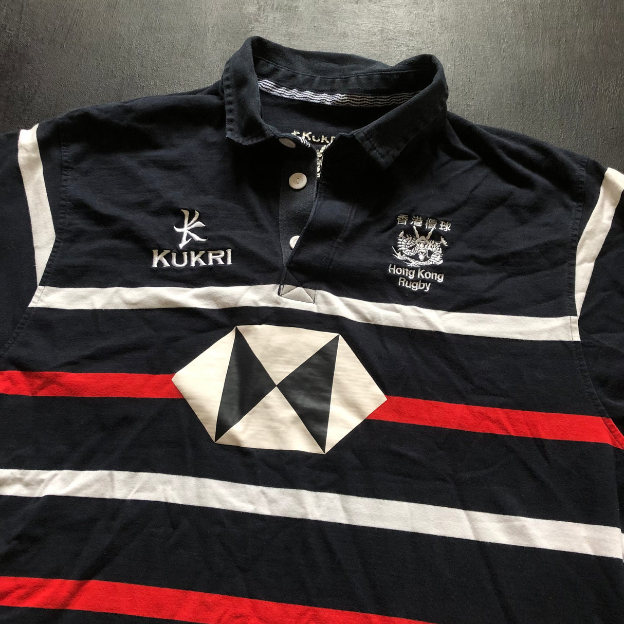 Hong Kong National Rugby Team Supporters Jersey 2021 Large Underdog Rugby - The Tier 2 Rugby Shop 