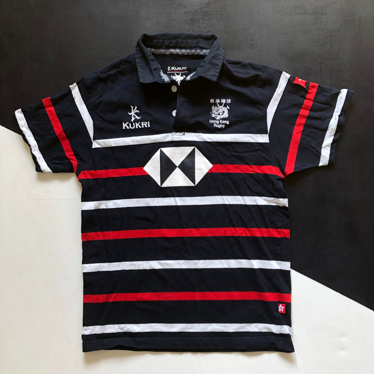 Hong Kong National Rugby Team Supporters Jersey 2021 Medium Underdog Rugby - The Tier 2 Rugby Shop 