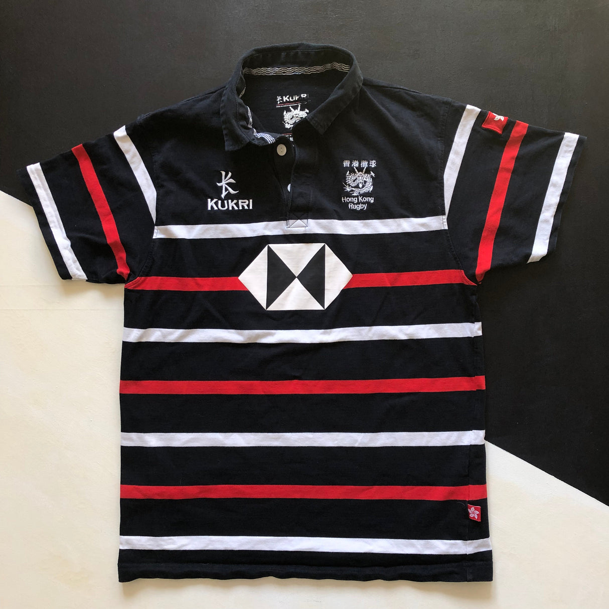 Hong Kong National Rugby Team Supporters Jersey 2021 Medium Underdog Rugby - The Tier 2 Rugby Shop 