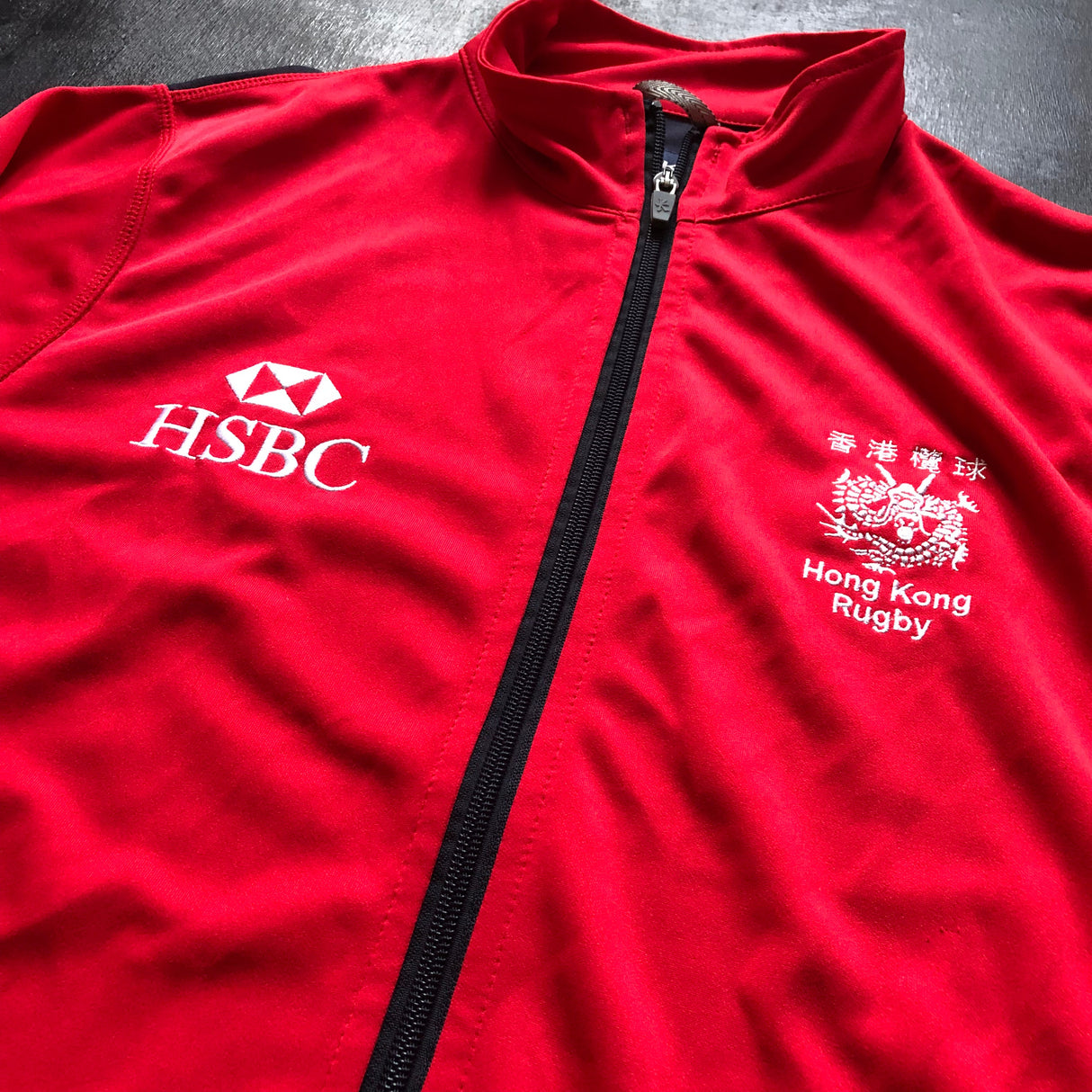 Hong Kong National Rugby Team Training Jacket Medium Underdog Rugby - The Tier 2 Rugby Shop 