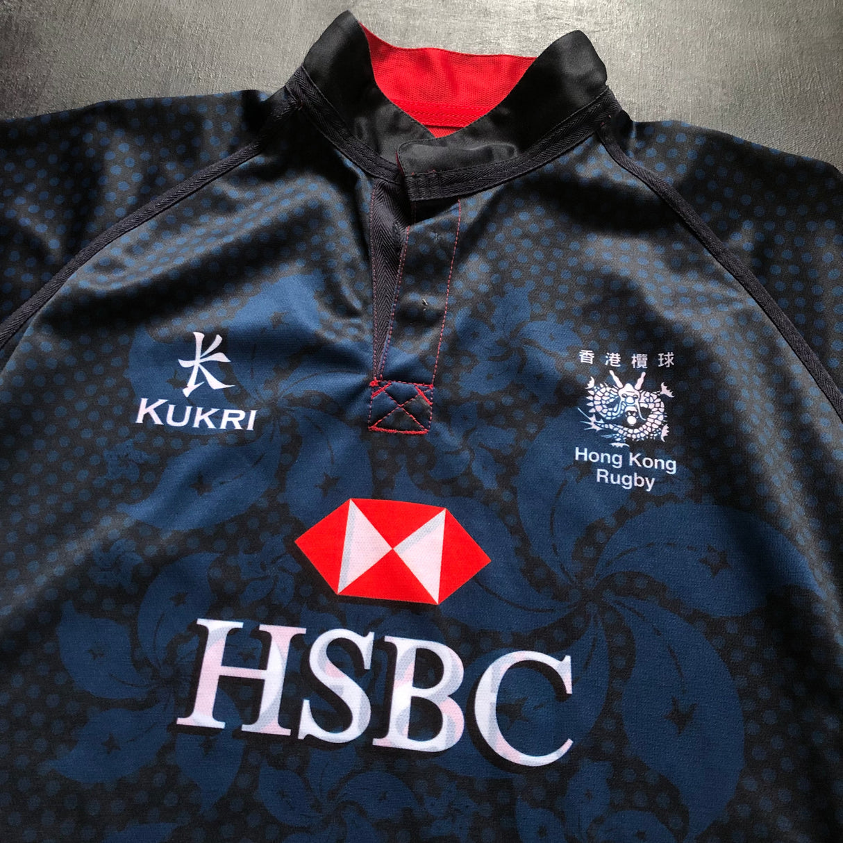 Hong Kong National Rugby Team Training Jersey (Reversible) Large Underdog Rugby - The Tier 2 Rugby Shop 