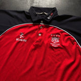 Hong Kong National Rugby Team Training Polo Large Underdog Rugby - The Tier 2 Rugby Shop 