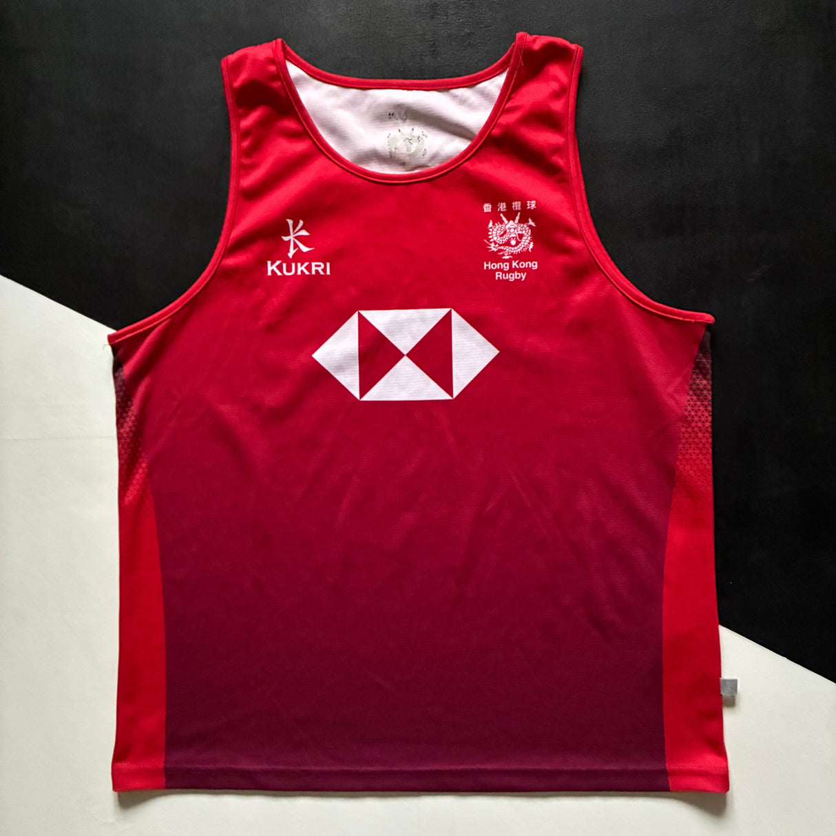 Hong Kong National Rugby Team Training Vest XL Underdog Rugby - The Tier 2 Rugby Shop 
