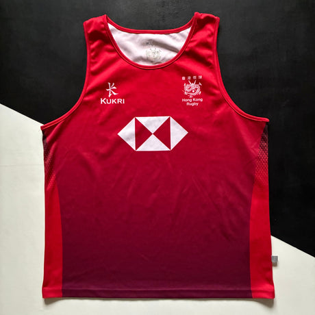 Hong Kong National Rugby Team Training Vest XL Underdog Rugby - The Tier 2 Rugby Shop 