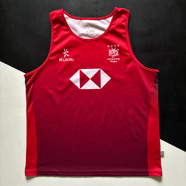 Hong Kong National Rugby Team Training Vest XL Underdog Rugby - The Tier 2 Rugby Shop 