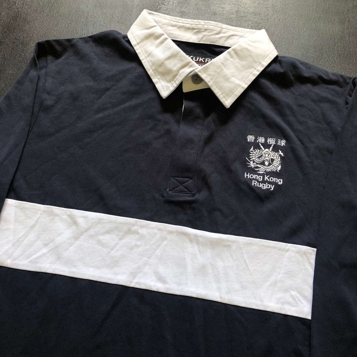Hong Kong National Rugby Team Vintage Style Jersey Medium Underdog Rugby - The Tier 2 Rugby Shop 