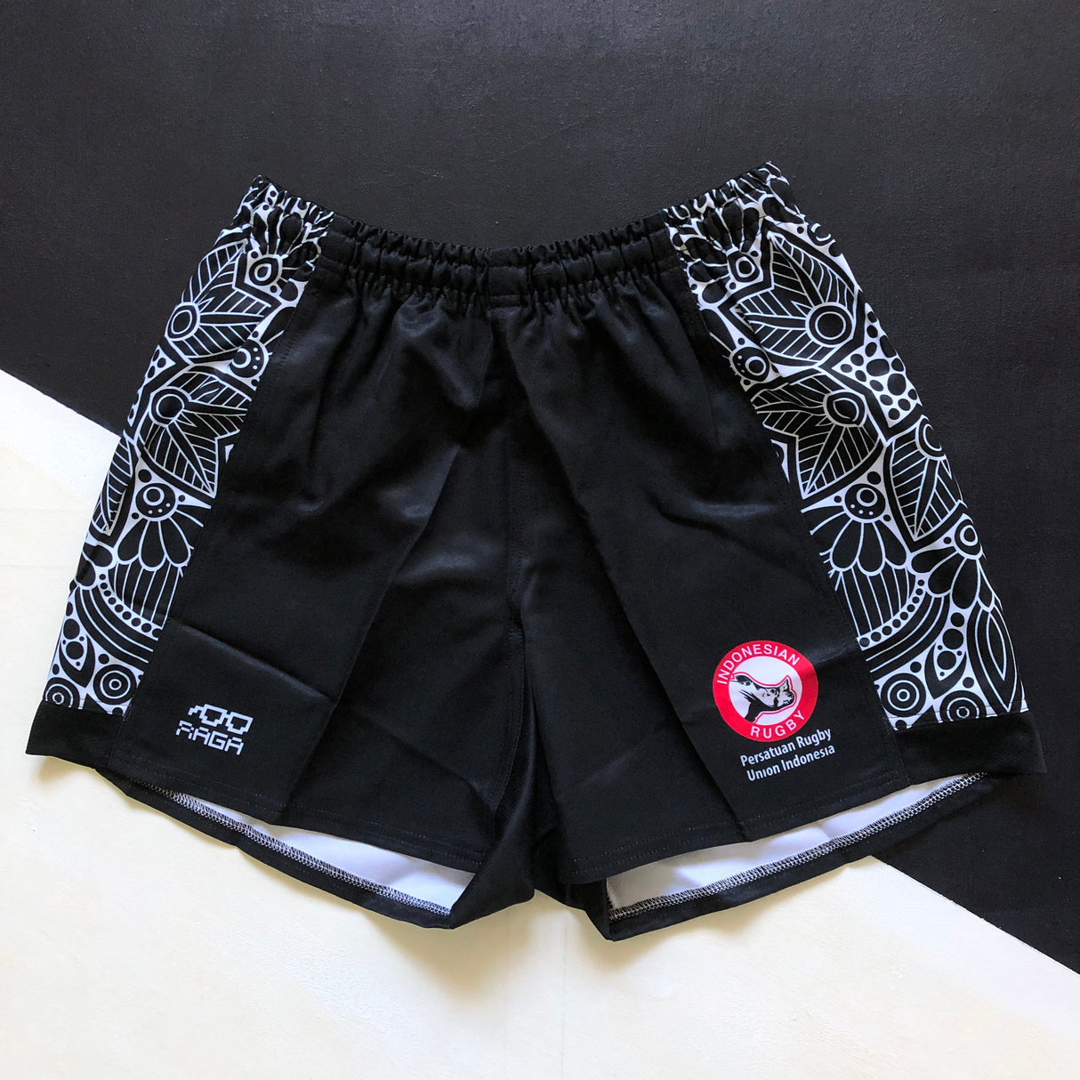 Indonesia National Rugby Team Training Shorts Underdog Rugby - The Tier 2 Rugby Shop 