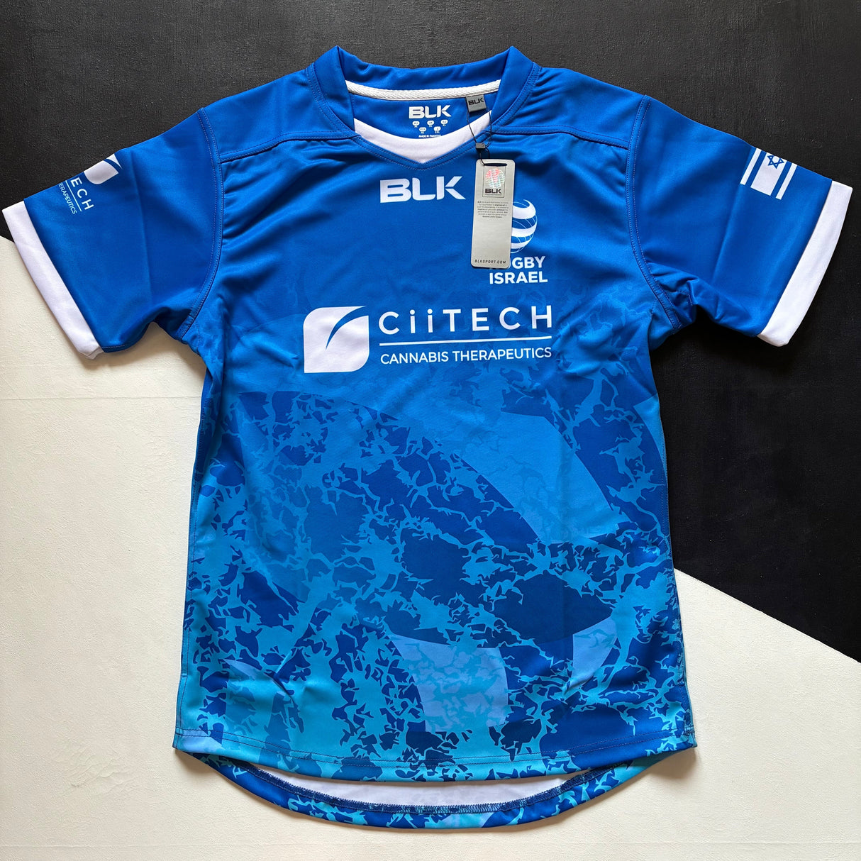 Israel National Rugby Team Jersey 2021/22 XL with Tags (Defect) Underdog Rugby - The Tier 2 Rugby Shop 