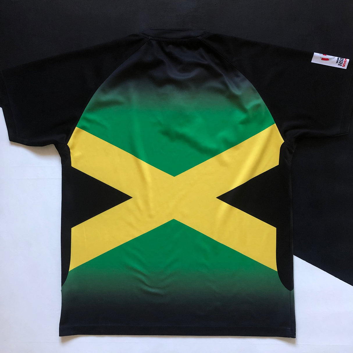 Jamaica National Rugby Sevens Team Jersey 2017 2XL Underdog Rugby - The Tier 2 Rugby Shop 