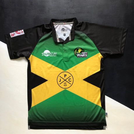 Jamaica National Rugby Team Training Polo Small Underdog Rugby - The Tier 2 Rugby Shop 