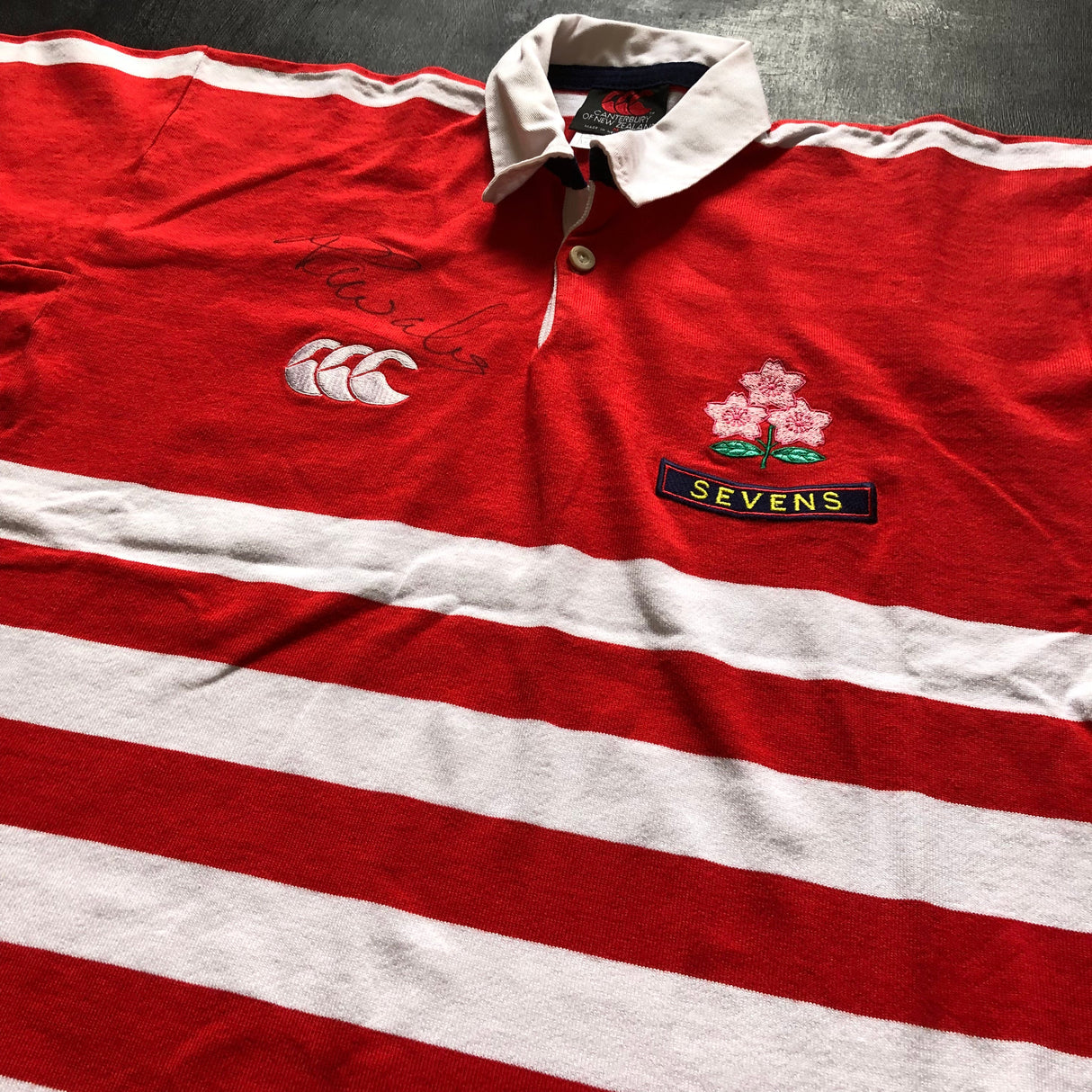 Japan National Rugby Sevens Team Jersey 1999 Medium Underdog Rugby - The Tier 2 Rugby Shop 